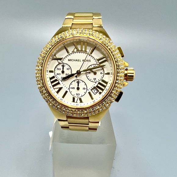 Michael KorsCamille Chronograph Gold-Tone Watch MK6994
